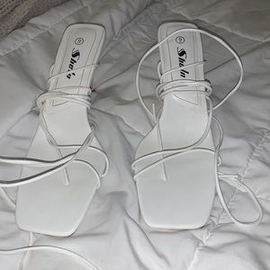 White heels